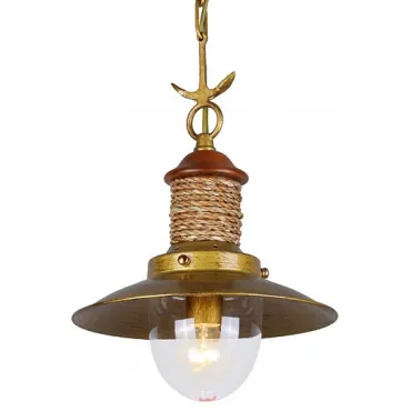 Подвесной светильник Favourite Sole 1216-1P Цвет арматуры коричневый Цвет плафонов прозрачный