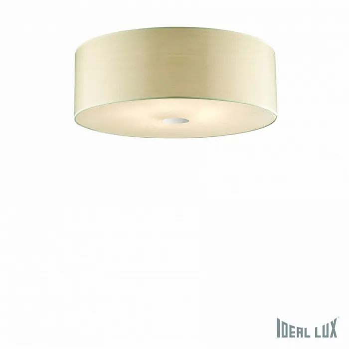 Накладной светильник Ideal Lux Woody WOODY PL5 WOOD Цвет арматуры хром Цвет плафонов кремовый от ImperiumLoft
