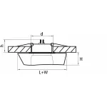 Встраиваемый светильник Lightstar Flutto 006430 Цвет арматуры хром Цвет плафонов прозрачный