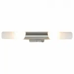Накладной светильник Arte Lamp 2470 A2470AP-2SS Цвет арматуры серебро Цвет плафонов белый