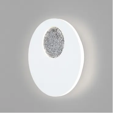 Накладной светильник Eurosvet Areola 40150/1 LED белый/хром Цвет арматуры белый Цвет плафонов хром