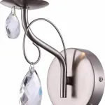 Бра Arte Lamp Purezza A6645AP-1SS Цвет арматуры хром Цвет плафонов прозрачный
