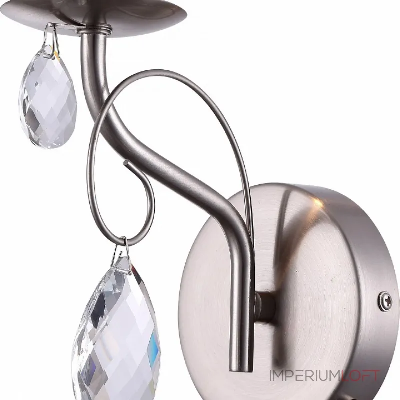 Бра Arte Lamp Purezza A6645AP-1SS Цвет арматуры хром Цвет плафонов прозрачный