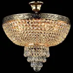 Люстра на штанге Maytoni Palace DIA890-CL-05-G Цвет арматуры золото Цвет плафонов прозрачный от ImperiumLoft