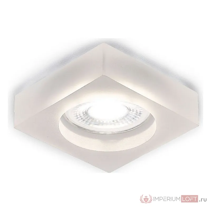 Встраиваемый светильник Ambrella Led S9160 S9171 W Цвет арматуры хром Цвет плафонов белый от ImperiumLoft