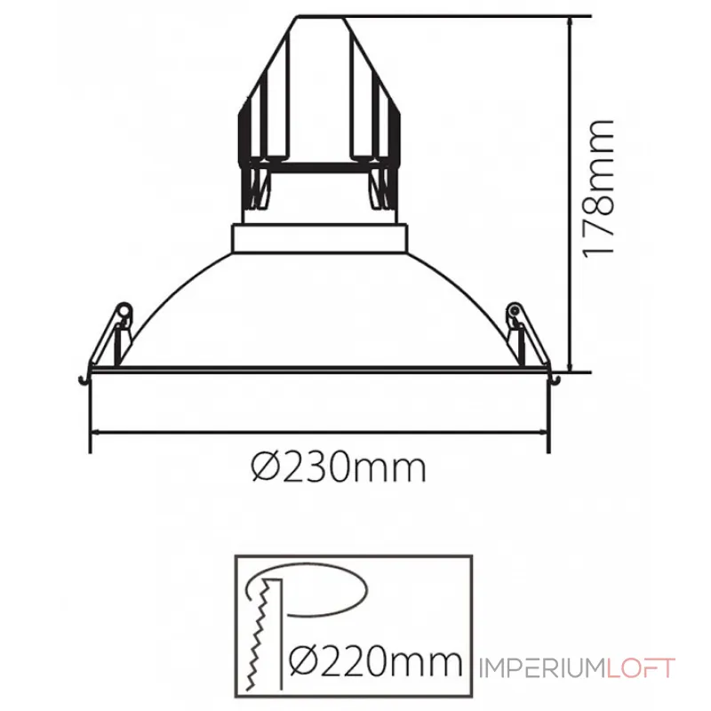 Рамка на 1 светильник Deko-Light 930090 Цвет арматуры белый от ImperiumLoft Рамка на 1 светильник Deko-Light 930090 Цвет арматуры белый от ImperiumLoft