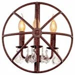 Бра Loft it Enrike LOFT1897W Цвет арматуры коричневый Цвет плафонов прозрачный от ImperiumLoft