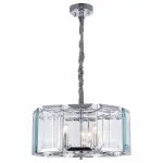 Подвесной светильник Divinare Ostin 1100/02 SP-5 Цвет арматуры хром Цвет плафонов прозрачный от ImperiumLoft