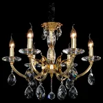 Подвесная люстра Osgona Stregaro 694062 Цвет арматуры золото Цвет плафонов прозрачный от ImperiumLoft