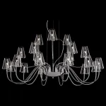 Подвесная люстра Lightstar Diafano 758214 Цвет арматуры хром Цвет плафонов прозрачный от ImperiumLoft