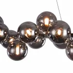 Подвесная люстра Maytoni Dallas MOD547PL-25CH Цвет арматуры хром Цвет плафонов серый от ImperiumLoft
