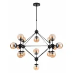 Люстра на штанге Arte Lamp Bolla A1664SP-15BK