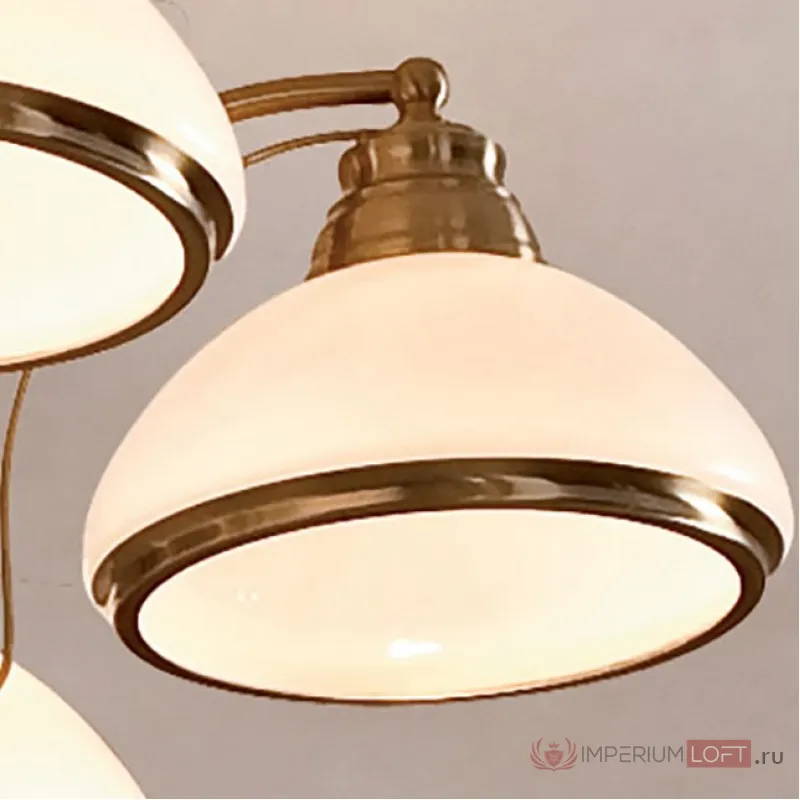Люстра на штанге Citilux Краков CL401283 Цвет арматуры бронза Цвет плафонов бронза от ImperiumLoft