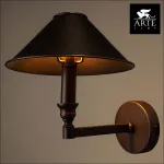 Бра Arte Lamp Giordano A2398AP-1BA Цвет арматуры черный Цвет плафонов черный