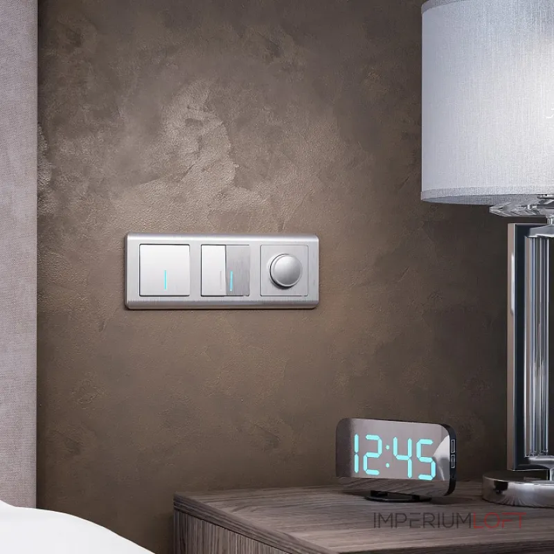 Рамка на 3 поста Werkel Snabb basic 3 W0032106 Цвет арматуры серебро от ImperiumLoft