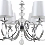 Подвесная люстра Stilfort Zafira 1043/09/06P Цвет арматуры хром Цвет плафонов белый от ImperiumLoft