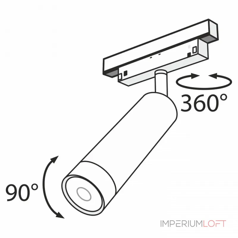 Светильник на штанге Maytoni Track lamps TR019-2-7W4K-B Цвет арматуры черный Цвет плафонов черный Светильник на штанге Maytoni Track lamps TR019-2-7W4K-B Цвет арматуры черный Цвет плафонов черный