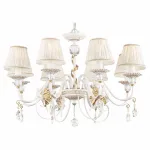 Подвесная люстра Maytoni Elina ARM222-08-G Цвет арматуры золото Цвет плафонов белый от ImperiumLoft