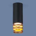 Накладной светильник Elektrostandard DLN102 a047747 Цвет плафонов золото Цвет арматуры черный