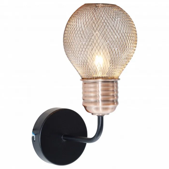 Бра TopLight Grissell TL1155-1W Цвет арматуры медь Цвет плафонов медь от ImperiumLoft