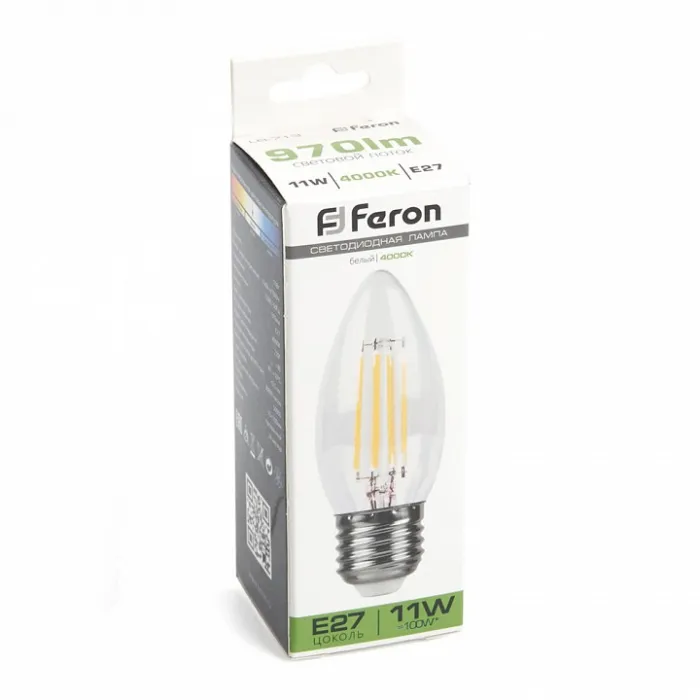 Лампа светодиодная Feron LB-713 E27 11Вт 4000K 38273 от ImperiumLoft