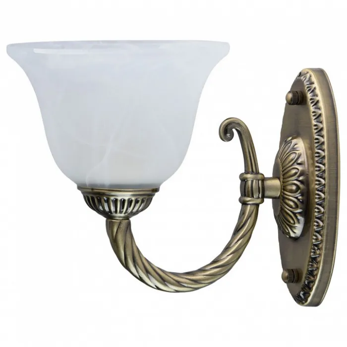 Бра MW-Light Ариадна 20 450026101 Цвет арматуры бронза Цвет плафонов белый от ImperiumLoft