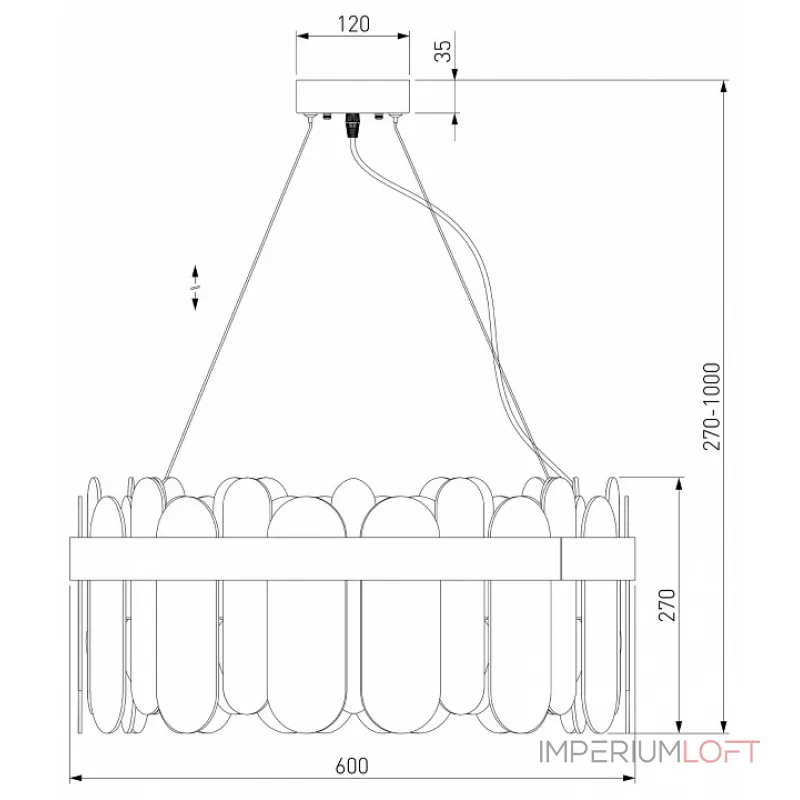 Подвесная люстра 333/8 Подвесная люстра 333/8