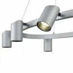 Подвесной светильник Vele Luce Zoom 742 VL10113P08 Цвет арматуры серебро Цвет плафонов серебро от ImperiumLoft