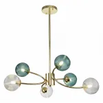 Люстра на штанге Indigo Selva 11032/6R Gold от ImperiumLoft