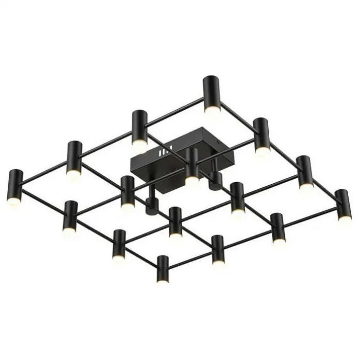 Накладной светильник Vele Luce Аtmosfera VL7162L16 Цвет арматуры черный Цвет плафонов белый от ImperiumLoft