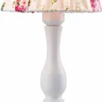 Настольная лампа декоративная Arte Lamp 7021 A7021LT-1WH Цвет арматуры белый Цвет плафонов розовый