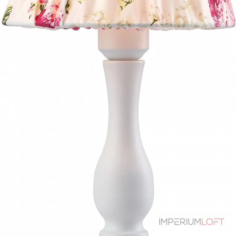 Настольная лампа декоративная Arte Lamp 7021 A7021LT-1WH Цвет арматуры белый Цвет плафонов розовый