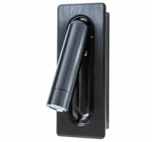 Спот Arte Lamp Adhil A8236AP-1BK Цвет плафонов чёрный Цвет арматуры чёрный