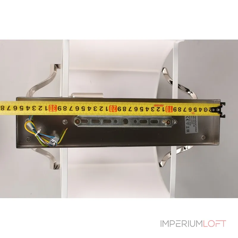 Накладной светильник Aployt Kamila APL.727.01.02 Цвет арматуры никель Цвет плафонов белый от ImperiumLoft Накладной светильник Aployt Kamila APL.727.01.02 Цвет арматуры никель Цвет плафонов белый от ImperiumLoft