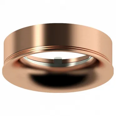 Рамка на 1 светильник Ambrella N701 N7015 PPG золото розовое полированное D70*H20mm Out2mm MR16 Цвет арматуры розовый