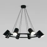 Подвесная люстра Eurosvet Splay 70147/8 черный от ImperiumLoft