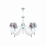 Подвесная люстра Lamp4You Classic 19 E3-05-WM-LMP-O-13-CRL-E3-05-PK-UP Цвет плафонов белый от ImperiumLoft