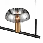 Подвесной светильник Vele Luce Olivia VL5642P03 Цвет арматуры Черный Цвет плафонов Серый от ImperiumLoft