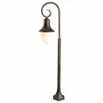 Наземный высокий светильник Arte Lamp Vienna A1317PA-1BN Цвет арматуры бронза Цвет плафонов белый