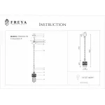 Подвесной светильник Freya Teofilo FR2200-PL-01-WG от ImperiumLoft