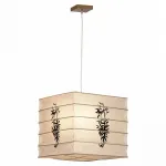 Подвесной светильник Lussole Teramo LSL-2816-01 Цвет арматуры коричневый Цвет плафонов разноцветный от ImperiumLoft