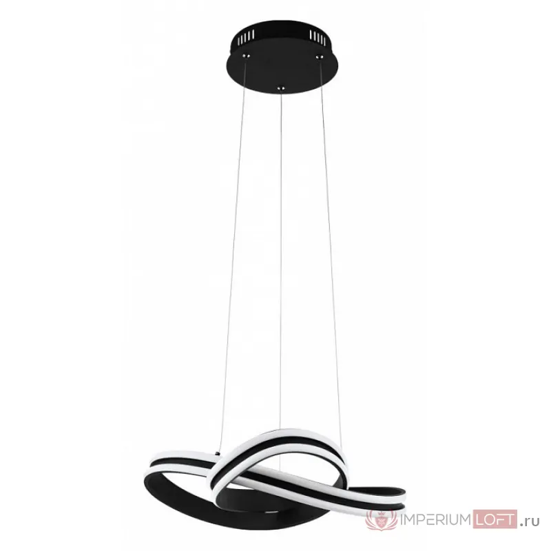 Подвесной светильник Eglo Corredera 99249 Цвет плафонов черно-белый Цвет арматуры черный от ImperiumLoft