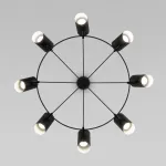 Подвесная люстра Eurosvet Splay 70147/8 черный от ImperiumLoft