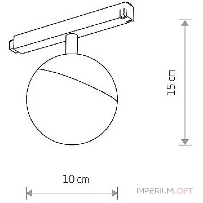Трековый светильник Nowodvorski Lid 10152
