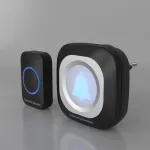 Звонок беспроводной Elektrostandard DBQ25M a047174 Цвет арматуры черный Цвет плафонов белый