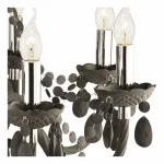 Подвесная люстра Arte Lamp Morris A8888LM-8GY Цвет арматуры хром Цвет плафонов серый от ImperiumLoft