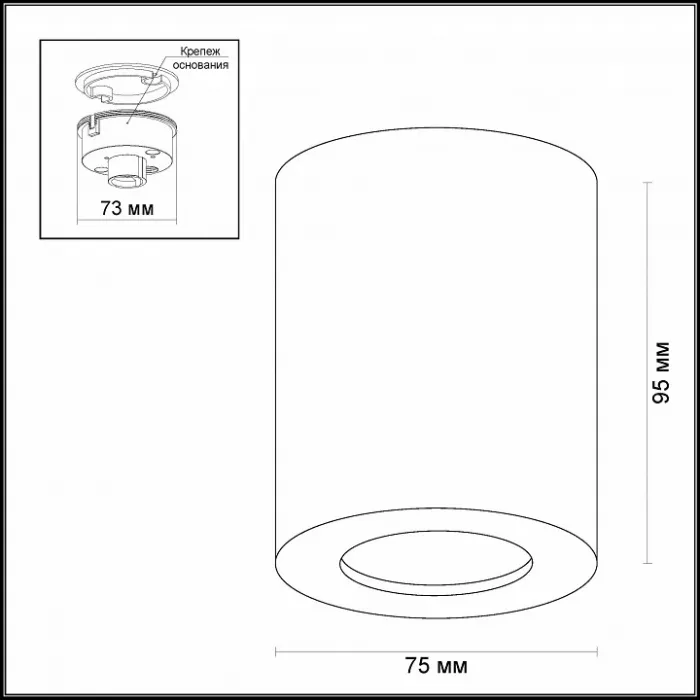 Накладной светильник Odeon Light Aquana 3571/1C Цвет арматуры белый Цвет плафонов белый от ImperiumLoft