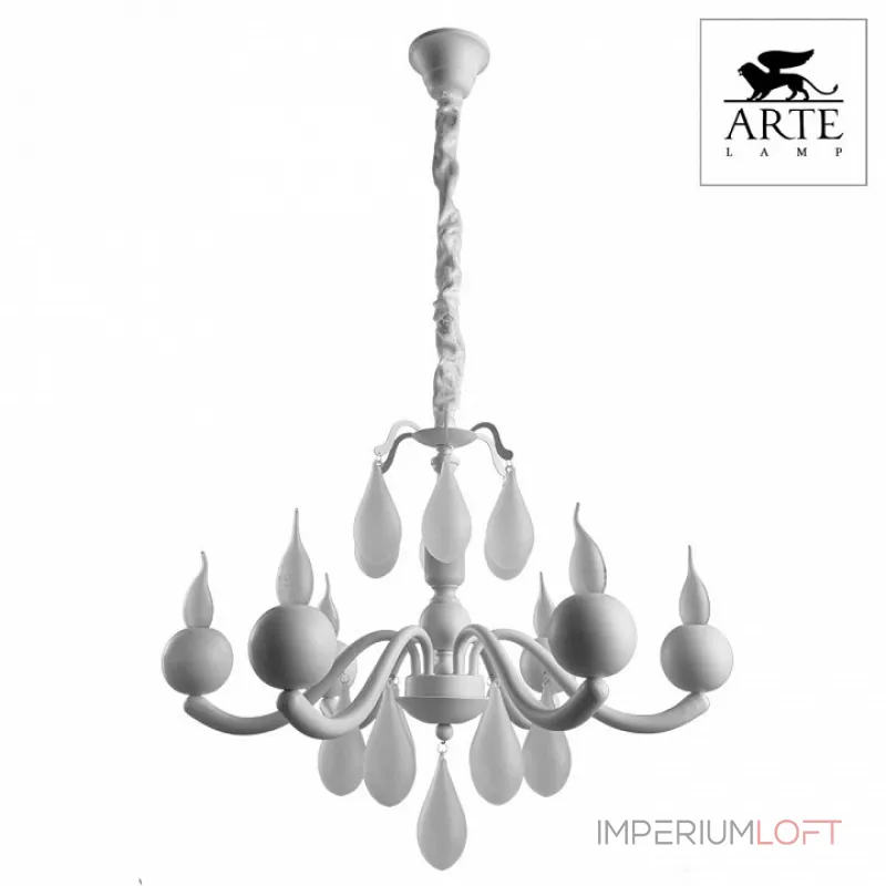 Подвесная люстра Arte Lamp Sigma A3229LM-6WH Подвесная люстра Arte Lamp Sigma A3229LM-6WH