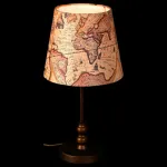 Настольная лампа декоративная Favourite Mappa 1122-1T Цвет арматуры коричневый Цвет плафонов разноцветный от ImperiumLoft