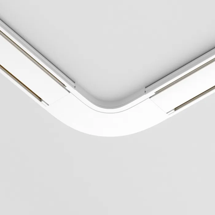 Соединитель угловой L-образный для треков накладных Maytoni Accessories for tracks Radity TRA084CR-11W от ImperiumLoft